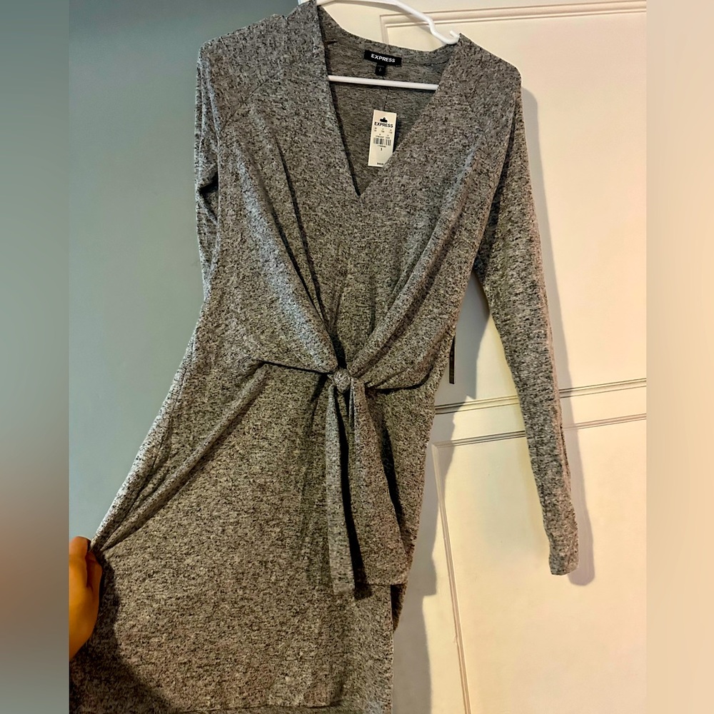 Express NWT gray dress size small